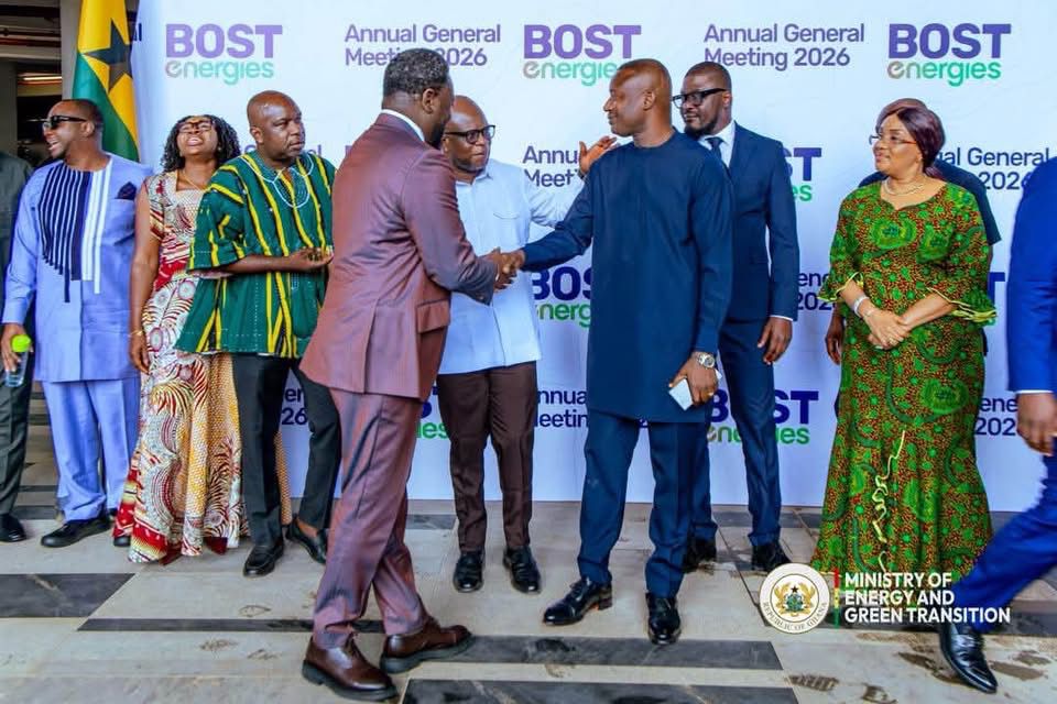 BOSTenergies Posts Strong 2025 Growth, Marks Dividend Milestone 5 Dr John Abdulai Jinapor, Minister for Energy and Green Transition with the BOSTenergies Team