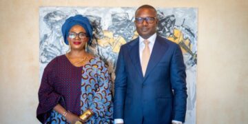 African Union Commissioner for Infrastructure and Energy, H.E. Lerato D. Mataboge, and Ghana’s Minister for Energy and Green Transition, Hon. Dr John Abdulai Jinapor