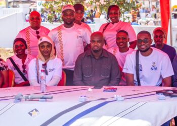 NPA Takes Petroleum Safety Message To Fetu Afahye 4 Godwin Kudzo Tameklo, Chief Executive Officer, NPA with team at the festival