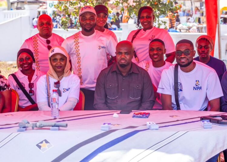NPA Takes Petroleum Safety Message To Fetu Afahye 1 Godwin Kudzo Tameklo, Chief Executive Officer, NPA with team at the festival