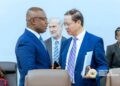 World Bank Partnership To Prioritise Ghana’s Power Sector Reforms 6 Dr John Abdulai Jinapor, Minister for Energy and Green Transition together with a representative of the World Bank