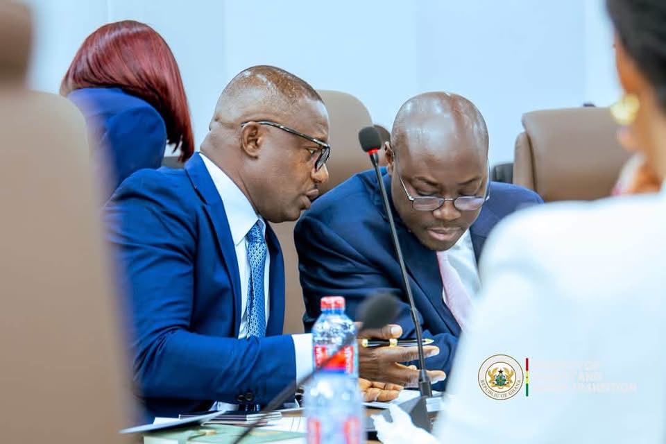 World Bank Partnership To Prioritise Ghana’s Power Sector Reforms 3 Dr John Abdulai Jinapor, Minister for Energy and Green Transition together with Finance Minister Dr. Cassiel Ato Forson.