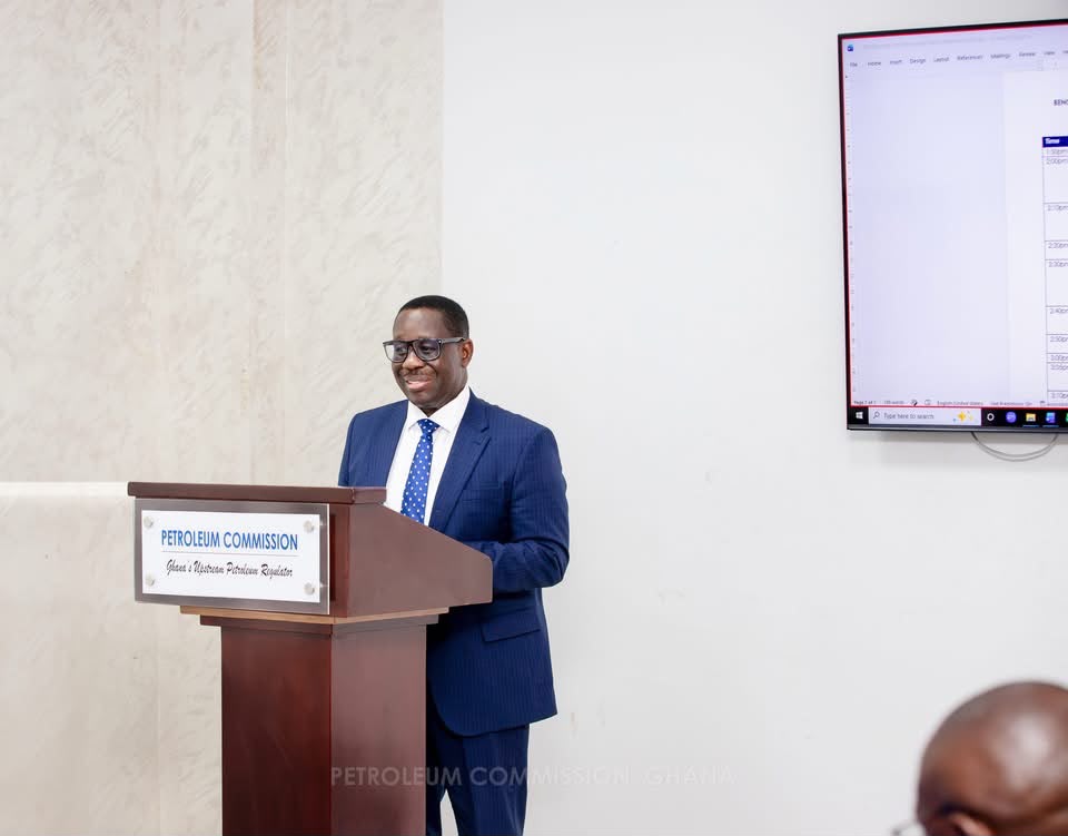 Petroleum Commission Board Chairman Mr Ernest Thompson