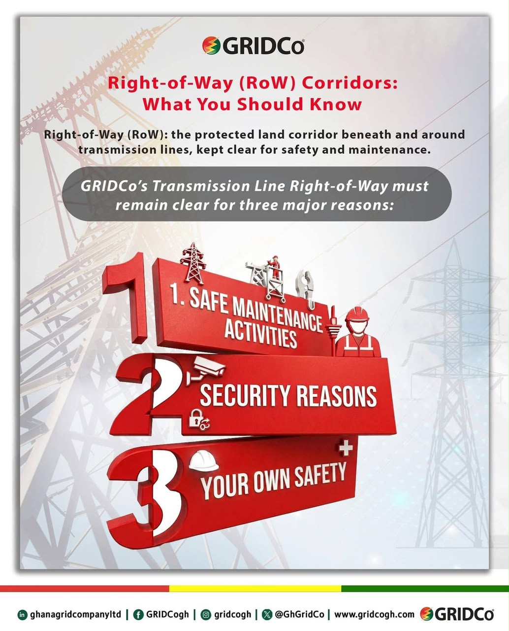GRIDCo Moves To Clear Power Corridors Nationwide 4 GRIDCo on RoW Education