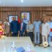Group photo with Minister for Energy and Green Transition, Dr John Jinapor and the Vice Chancellors