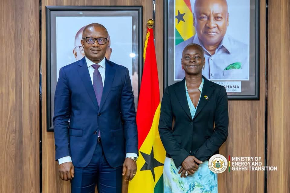 Ghana, France Deepen Energy Cooperation Talks 2 Ghana’s Minister for Energy and Green Transition, Dr. John Abdulai Jinapor, received France’s Ambassador to Ghana, H.E. Diarra Dime-Labille