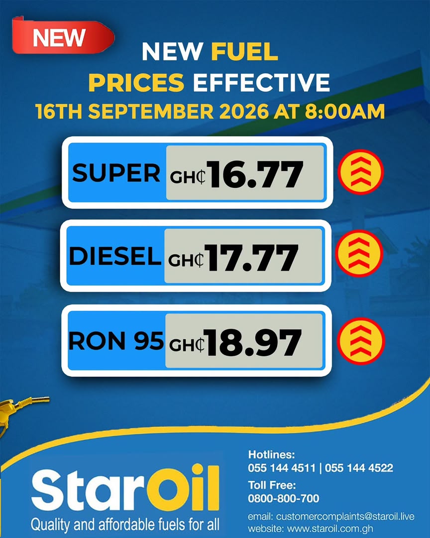 Star Oil New Fuel Prices