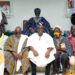 Chief Executive of GNPC, Mr. Kwame Ntow Amoah with the GNPC delegation, engage the Regent Overlord of Dagbon, Kampakuya-Naa Yakubu Abukari II on the Voltaian Basin Exploration