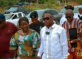 Trade Minister Inspects Proposed Site for Cape Coast Garment Factory 8 Minister for Trade, Agribusiness and Industry, Hon. Elizabeth Ofosu-Adjare, Inspecting the Proposed Site for the Cape Coast Garment Factory