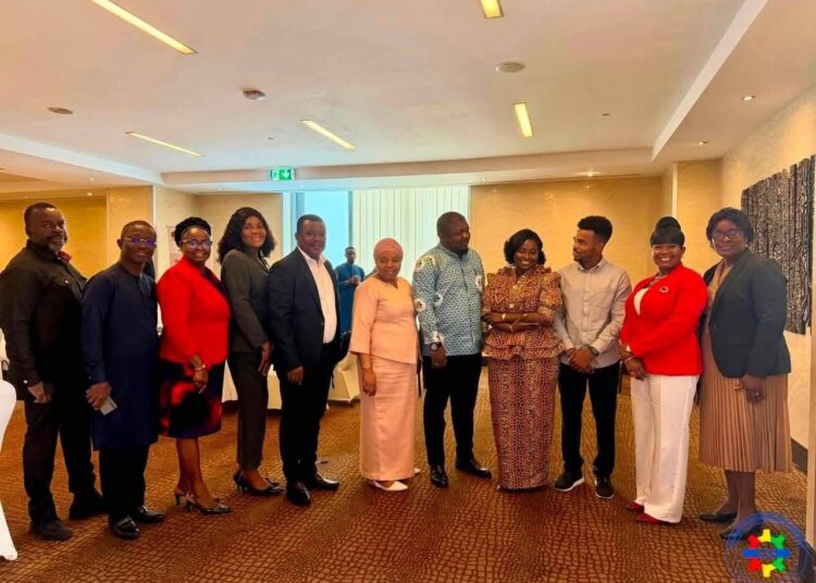 The Chief Executive Officer, Miss Magarete Ansei, together with Stakeholders at the 2026-2030 Strategic Plan in Accra