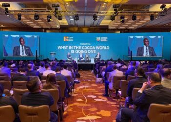Wisdom Dogbey Tells Global Cocoa Industry to Invest Back at Origin 1 The 3A of the 4th CAA International Cocoa Conference 2026 in Singapore on the theme ''What in the Cocoa World is Going On?!''