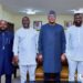 GEPA Showcases Ghana at GITEX Nigeria 2026 13 H.E. Sadiq Abdulai Abu, Ghana's Ambassador to Nigeria and the Deputy CEO of GEPA, Mr. Raymond Rashid Kramer together with other Officials in a Group Photo.