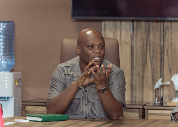 DBG to Fund Two Textile Projects as Part of Manufacturing Push 1 The Chief Executive Officer Development Bank of Ghana, Prof Randolph Nsor- Ambala