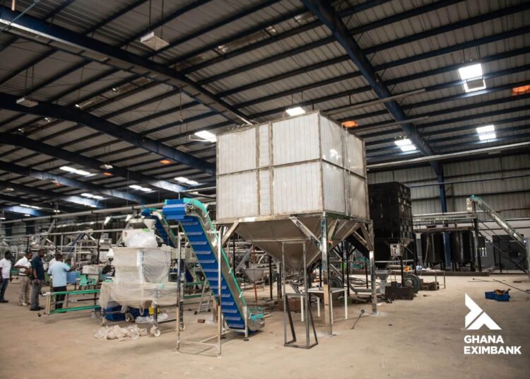 GEXIM Inspects New Cashew Factory in Techiman Ahead of Launch 1,500 Jobs 1 Inside the GEXIM-Funded Nadkansco Processing Limited in Techiman