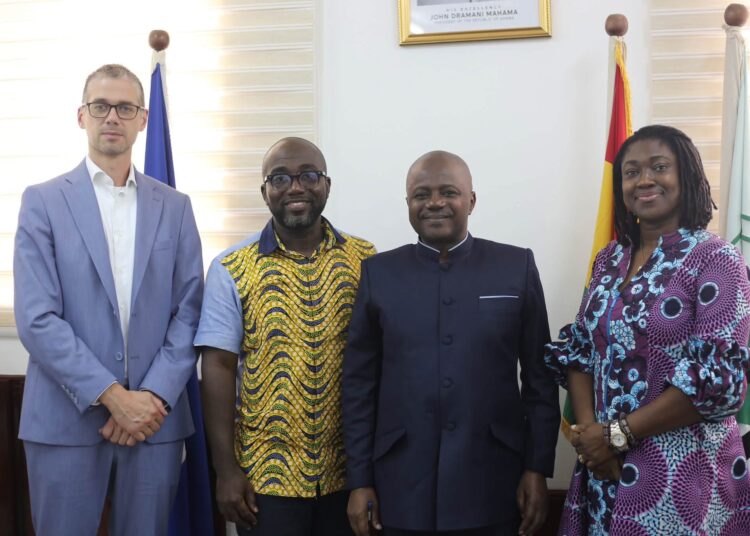 AGI Delegation Call on GSA to Deepen Collaboration on Food Standards 1 GSA, ISA, and AGI Officials After the Meeting in Accra