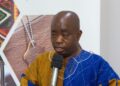 Deputy Minister for Trade, Agribusiness and Industry, Hon. Sampson Ahi, Addressing Participants at the EcoMark Africa Awareness Workshop in Accra
