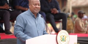 President Mahama During the Announcement of the Plan to Establish the Major Maize Processing Plant in the Sissala in the Upper West Region