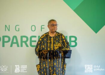 Government Bets On 24-Hour Economy to Turn Horticulture into Major Export Industry 5 Mr. Goosie Tanor, Presidential Adviser for the 24-Hour Economy and Accelerated Export Development