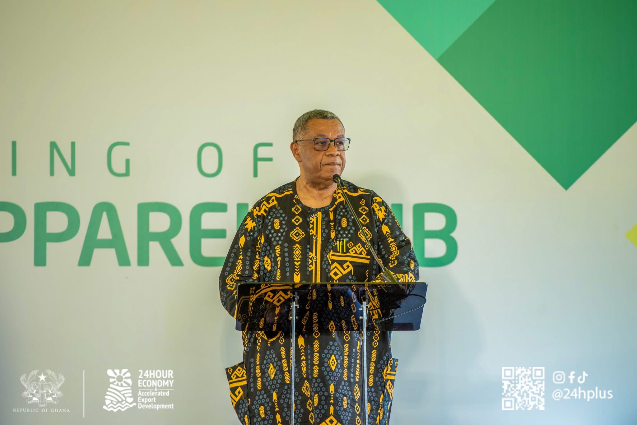 Mr. Goosie Tanor, Presidential Adviser for the 24-Hour Economy and Accelerated Export Development