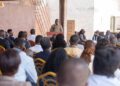 Dr. Wisdom Dogbey, the Managing Director of CMC Addressing Staff During the Nationwide Staff Durbar in Accra