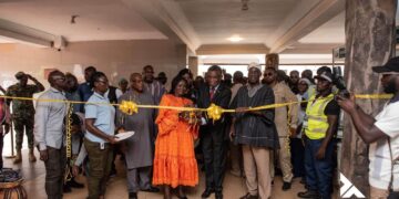 H.E. Prof Jane Naana Opoku-Agyemang Cutting Sod for the Opening the World Shea Expo,2026