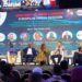 Panellist Seated and Having Discussion at the Ghana Industrial Summit and Exhibition