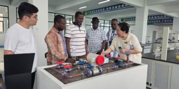 The Upper East Regional Minister and His Delegation in China, an Efforts to Attracts Investment to the Region
