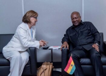 Ghana Positions for Global Economic Turnaround as Mahama, Ofosu-Adjare Court Investors at UNGA 5 President Mahama Having a High Level Discussion on Global Economy
