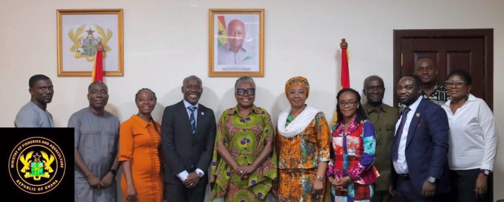 United Nations FAO Deepens Collaboration with Ghana’s Ministry of Fisheries and Aquaculture 2 The Officials of the Ministry of Fisheries and Aquaculture together with the Delegation of the UN FAO Representative and Team after the Meeting