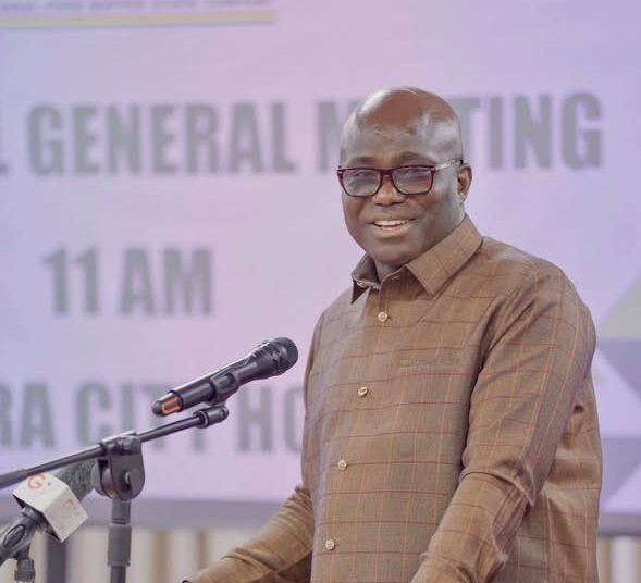 Ghana Plans New Grains Silos Ahead of 2027 1 The Minister for Food and Agriculture, Hon. Eric Opoku Giving his Address During the NAFCO Annual General Meeting, 2026
