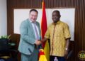 Hon. Sampson Ahi, Deputy Minister for Trade and Industry and Tobias Gotthardt , the Vice Minister of the Bavarian Ministry of Economic Affairs and Regional Development.