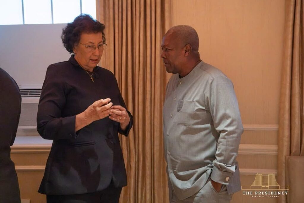 81st UNGA-President Mahama Holds Economic Talks with Surinames President, Dr. Simons. 2 IMG 5630