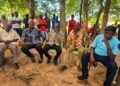 Over 1,600 Farmers Targeted for Bolgatanga Dry Season Farming Initiative 6 Members of Bolgatanga Central Together with Member of Parliament Hon. Issac Adongo on the 1,600 Initiative Project During the Dry Season