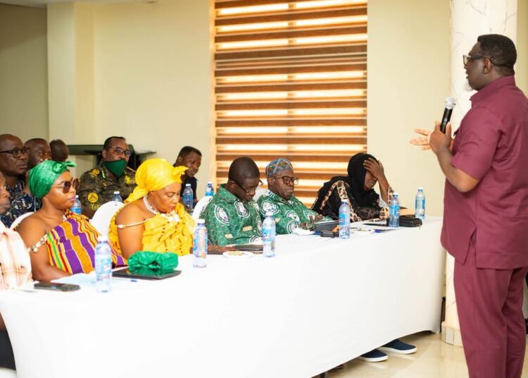 TCDA Deepens Tree Crops Regulation Engagement in Bono 1 Dr. Andy Okrah, CEO of TCDA Engaging Stakeholders on Compliance and Effective Regulation in Ghana's Tree Crops Sector