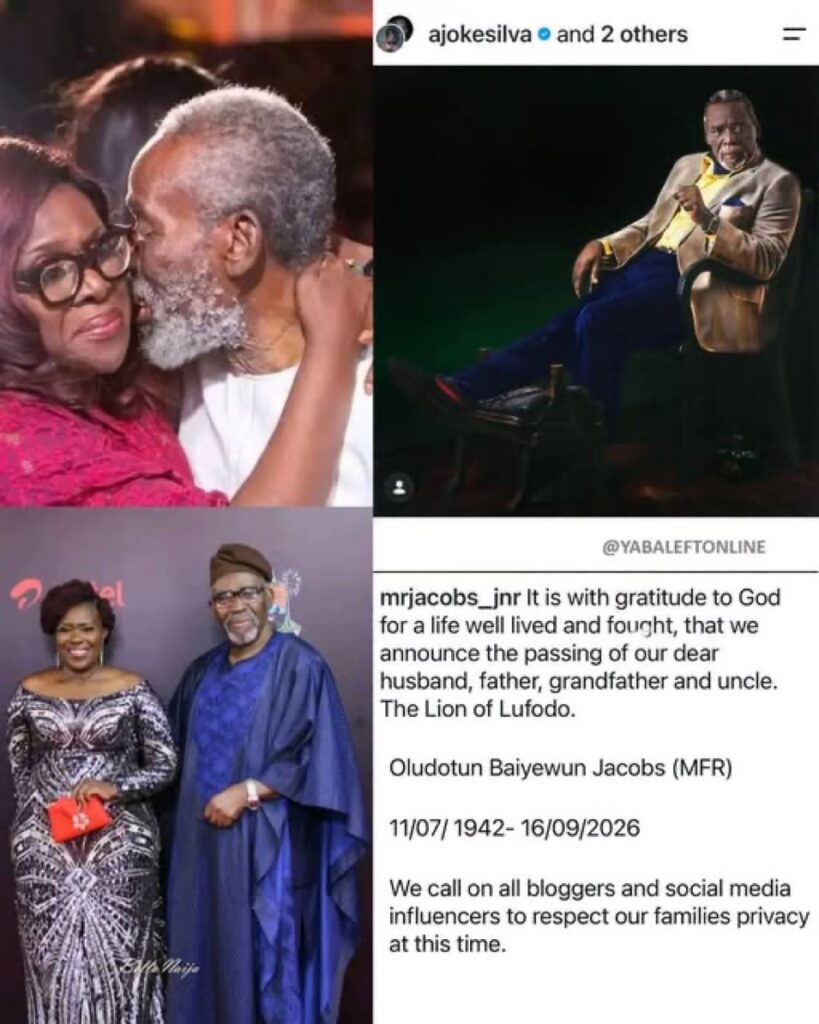 Nollywood Legend Olu Jacobs Dies at Age of Eighty-Four 2 IMG 7392