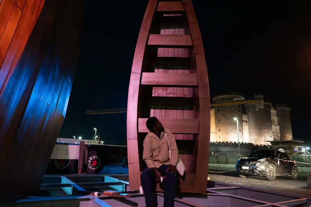 Ibrahim Mahama Turns Boats into Meditation on Migration Memory 2 IMG 7552