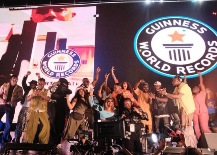 Nollywood ‘Black Market’ Film Breaks Guinness World Record in Lagos 1 Black Market owns Guinness World Record for the biggest screening