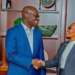 Minister for Environment, Science and Technology,Dr Zanetor Agyeman-Rawlings and Finance Minister Dr Cassiel Ato Forson