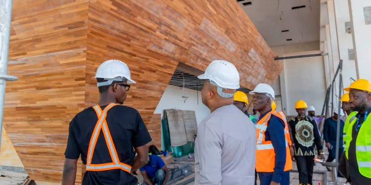 Ablakwa: VIP Lounge at Accra Airport Nears Completion, No Public Funds Used 1 Foreign Affairs Minister Samuel Okudzeto Ablakwa inspects the ultramodern VIP Lounge project at the Accra International Airport.