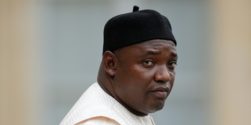 Gambia's President Adama Barrow
