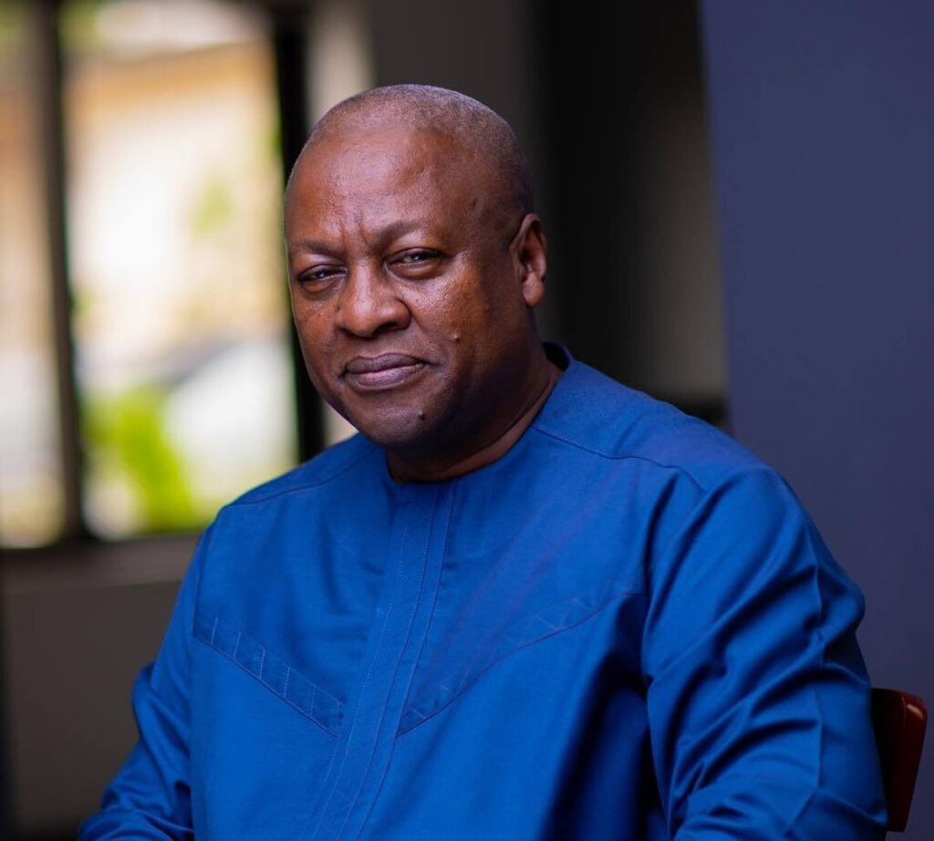 John Dramani Mahama President of the Republic of Ghana