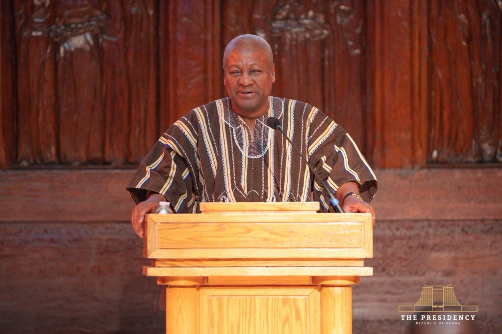 Mahama Credits Fiscal Discipline for Ghana’s Economic Recovery 5 President John Dramani Mahama addresses the town hall meeting with the Ghanaian community in New York on Friday, 25 September 2026, at the close of his engagements around the 81st UN General Assembly. Photo: The Presidency, Republic of Ghana