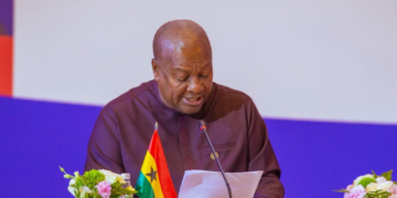 President Mahama delivers Ghana's address at the 65th Anniversary High-Level Meeting of the Non-Aligned Movement in Belgrade.