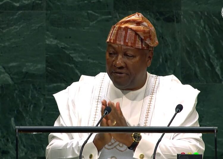 Mahama Turns Slavery Resolution Into Demands On Debt, Trade And Ratings 1 President John Dramani Mahama delivers Ghana speech at the 81st UN General Assembly Debate
