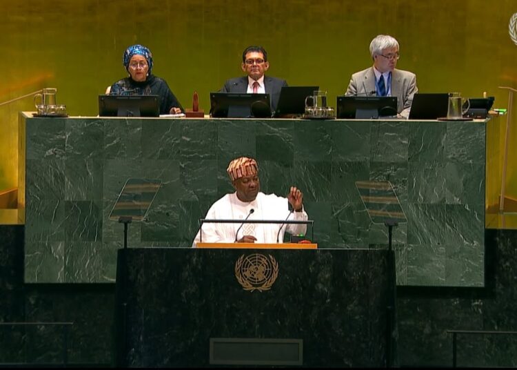 President John Dramani Mahama delivers Ghana speech at the 81st UN General Assembly Debate