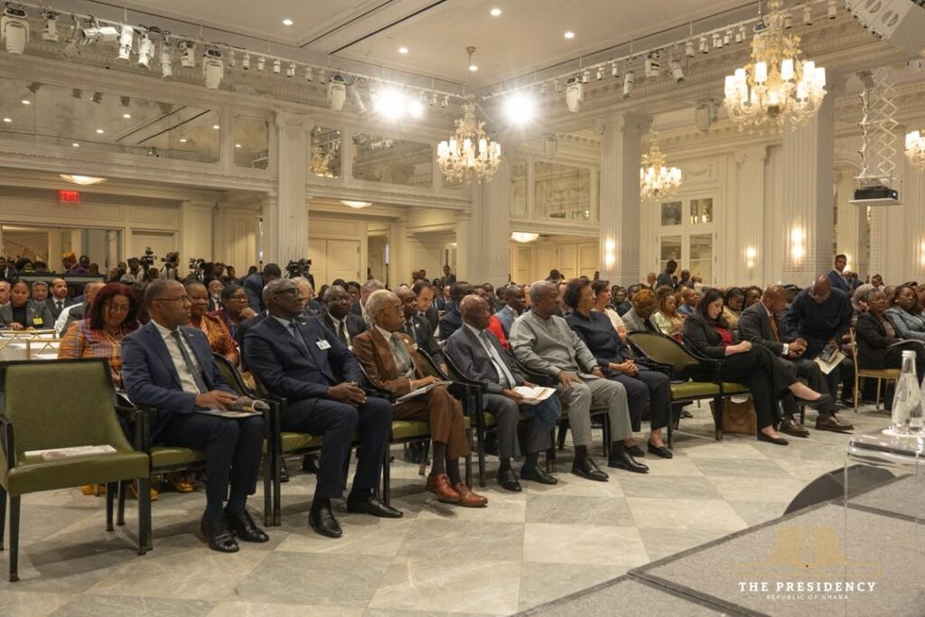 Fund Our Museums, Mahama Tells Development Banks And Global Investors 4 A wide view of the hall. The event took stock of progress since the General Assembly adopted Ghana's reparations resolution in March. Photo: The Presidency, Republic of Ghana