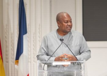 Fund Our Museums, Mahama Tells Development Banks And Global Investors 2 Mahama addresses the gathering, where he called for standardised international mechanisms for returning African artefacts rather than isolated acts of goodwill. Photo: The Presidency, Republic of Ghana