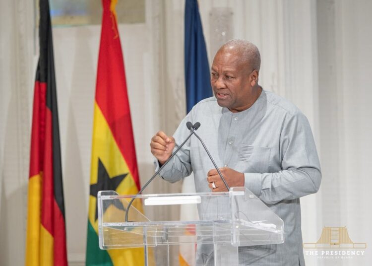 Mahama Rejects Piecemeal Restitution, Wants Permanent Global System For Artefacts 1 President Mahama addresses the gathering, where he called for standardised international mechanisms for returning African artefacts rather than isolated acts of goodwill. Photo: The Presidency, Republic of Ghana