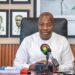 Mahama Ayariga: Assemblies Must Raise Their Own Revenue to Fix Cities 13 Minister Mahama Ayariga speaks at the Ministry of Local Government, Chieftaincy and Religious Affairs shortly after assuming office, flanked by portraits of his predecessors.