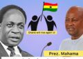Mahama Marks Founder's Day, Urges Unity To Realise Nkrumah's Vision 6 Image of Ghana's Ist President Dr Kwame Nkrumah and current President John Dramani Mahama